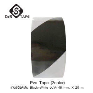 Ground Tape PVC Tape Black+white